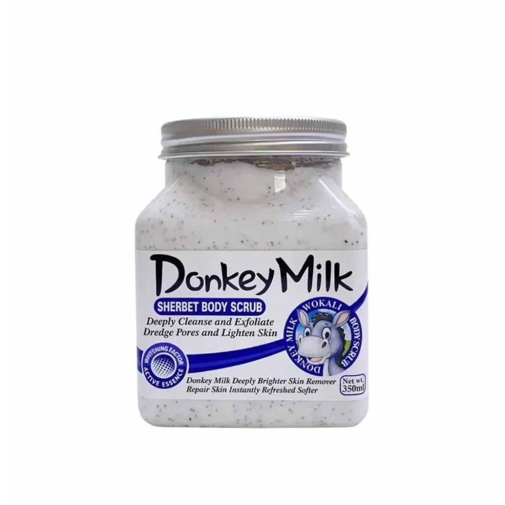 اسکراب بدن آبی دانکی میلک مدل Sherbet حجم 350میل
