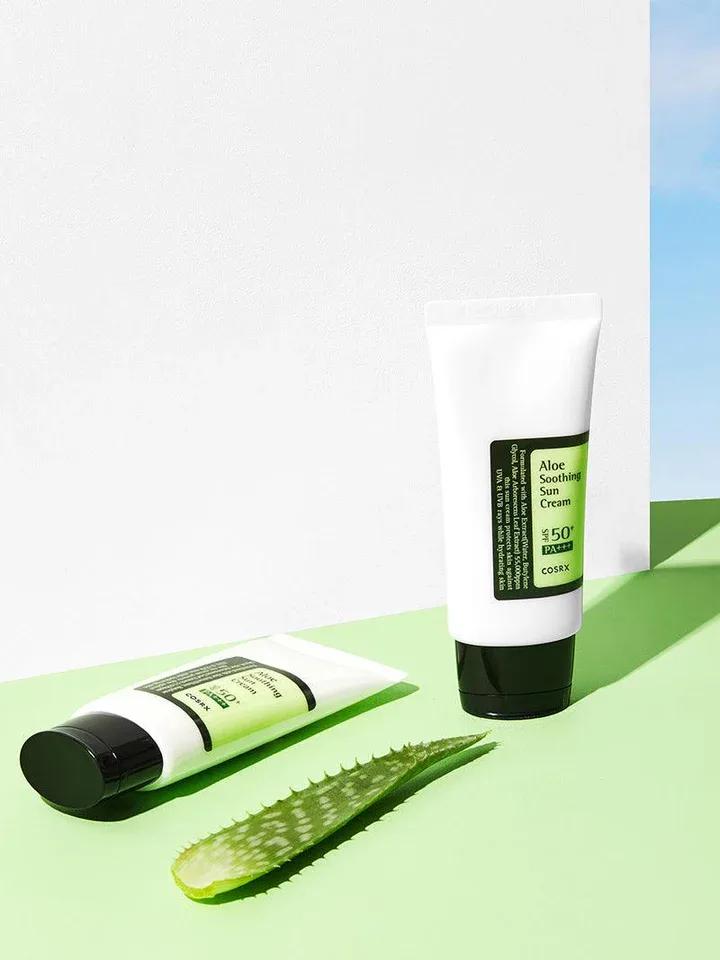 کرم ضدآفتاب کوزارکس مدل Aloe Soothing SPF50 حجم 50میل — تصویر ۲