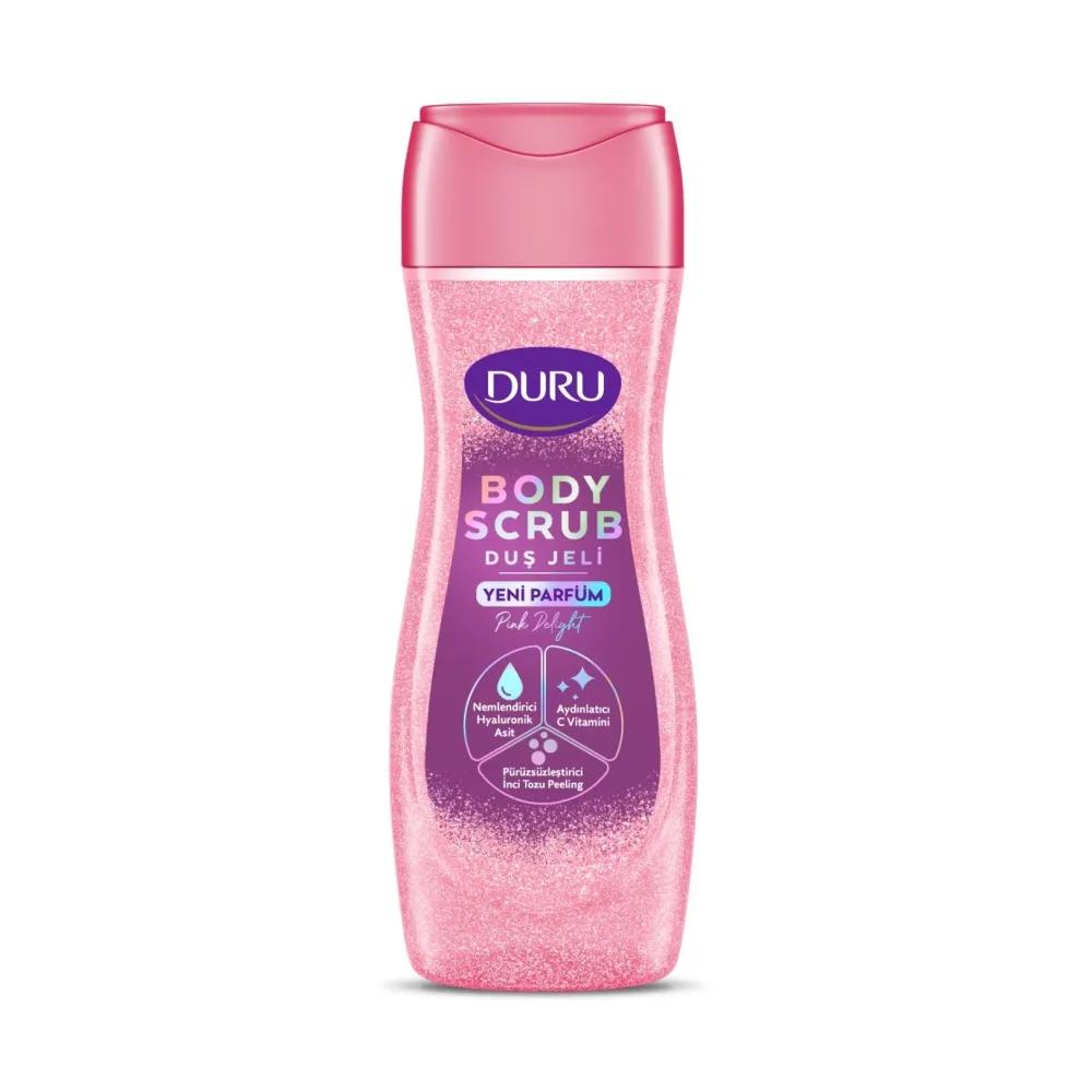 اسکراب بدن دورو مدل Pink Delight حجم 450میل