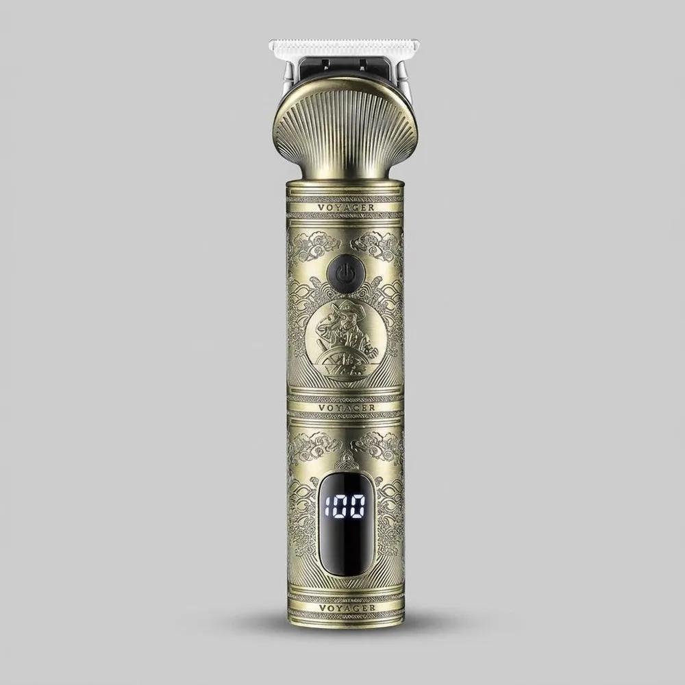 ست ماشین اصلاح موی صورت و بدن وی جی ار مدل V-106 با تیغه استیل پیشرفته، قابلیت اصلاح خشک و مرطوب، باتری 1200 میلی‌آمپر ساعت، شارژ سریع، نمایش وضعیت باتری، طراحی ارگونومیک، همراه با 9 عدد شانه و کیف نگهداری