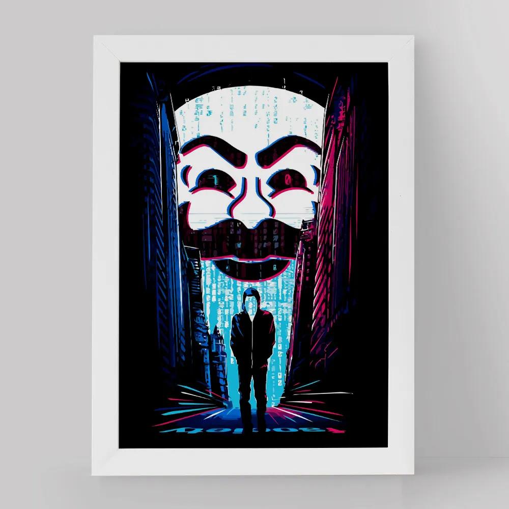 تابلو خندالو مدل سریال آقای ربات Mr.Robot کد 10235