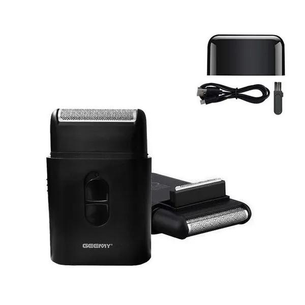 ماشین اصلاح موی صورت جیمی مدل GM7763 با تیغه استیل ضدزنگ، قابلیت صفر زنی، تریمر پاپ آپ، طراحی ارگونومیک، باتری قابل شارژ با 45 دقیقه استفاده پس از شارژ — تصویر ۴
