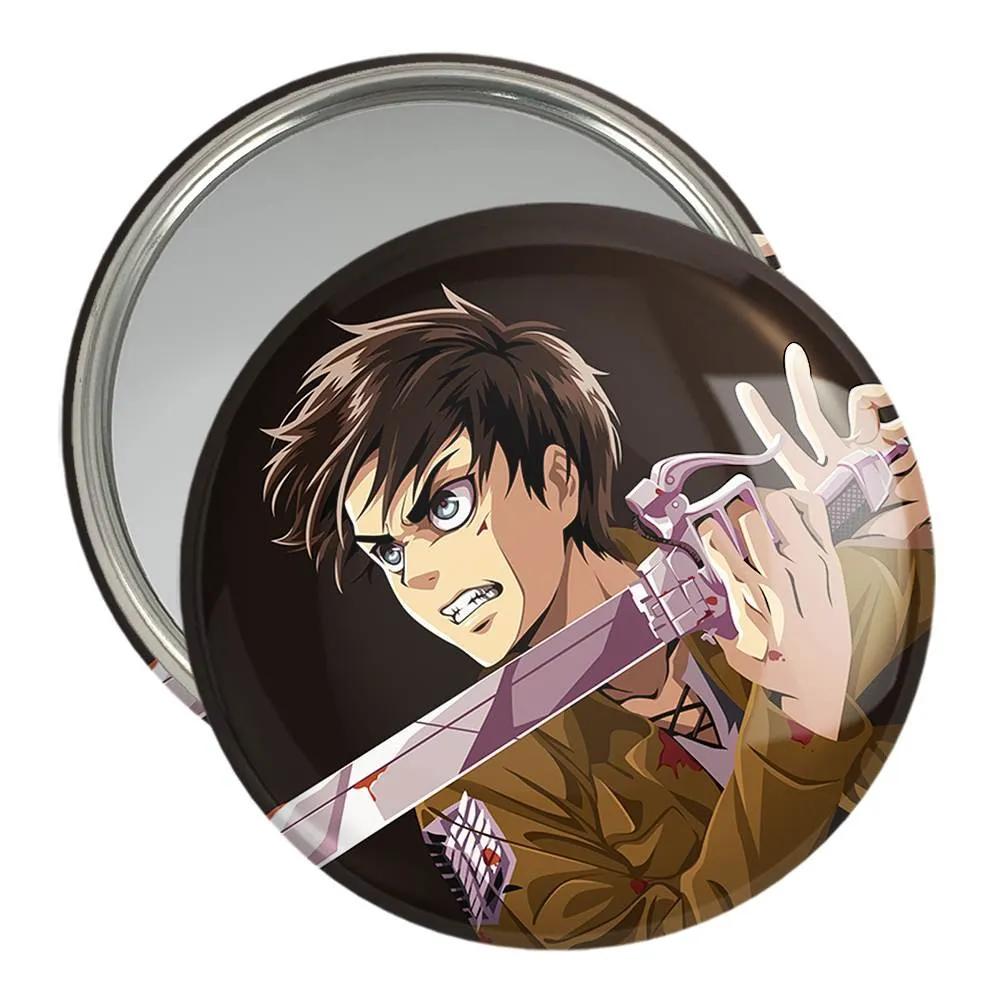 آینه جیبی خندالو مدل ارن یگر انیمه اتک آن تایتان Attack on Titan  کد 10968
