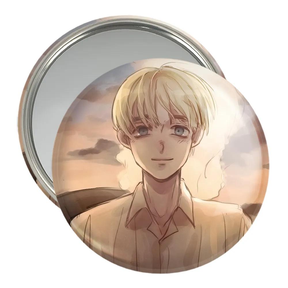 آینه جیبی خندالو مدل ارمین انیمه اتک آن تایتان Attack on Titan  کد 18606