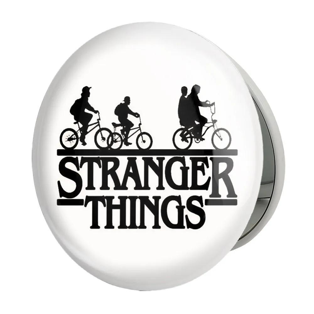 آینه جیبی خندالو طرح سریال استرنجر تینگز Stranger Things مدل تاشو کد 19345