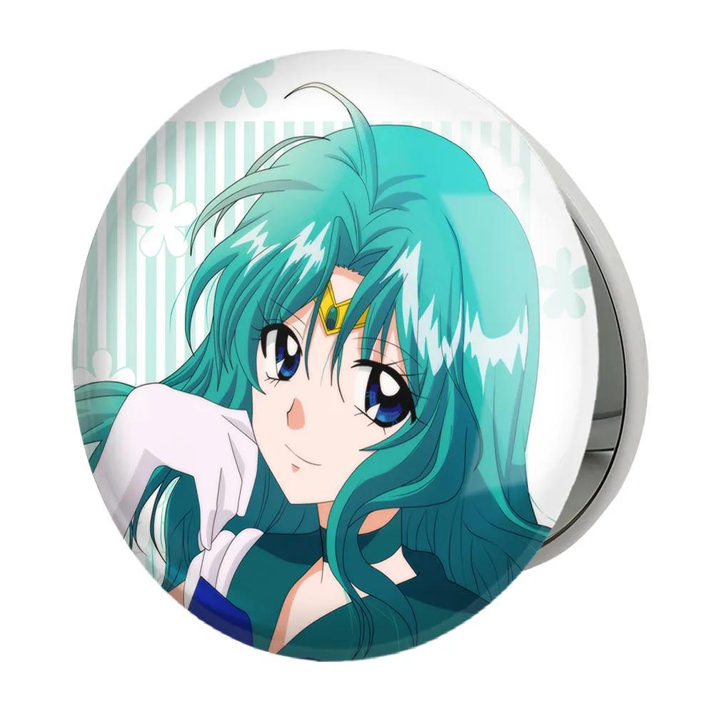 آینه جیبی خندالو طرح میچیرو کایو انیمه سیلور مون Sailor Moon مدل تاشو کد 17423
