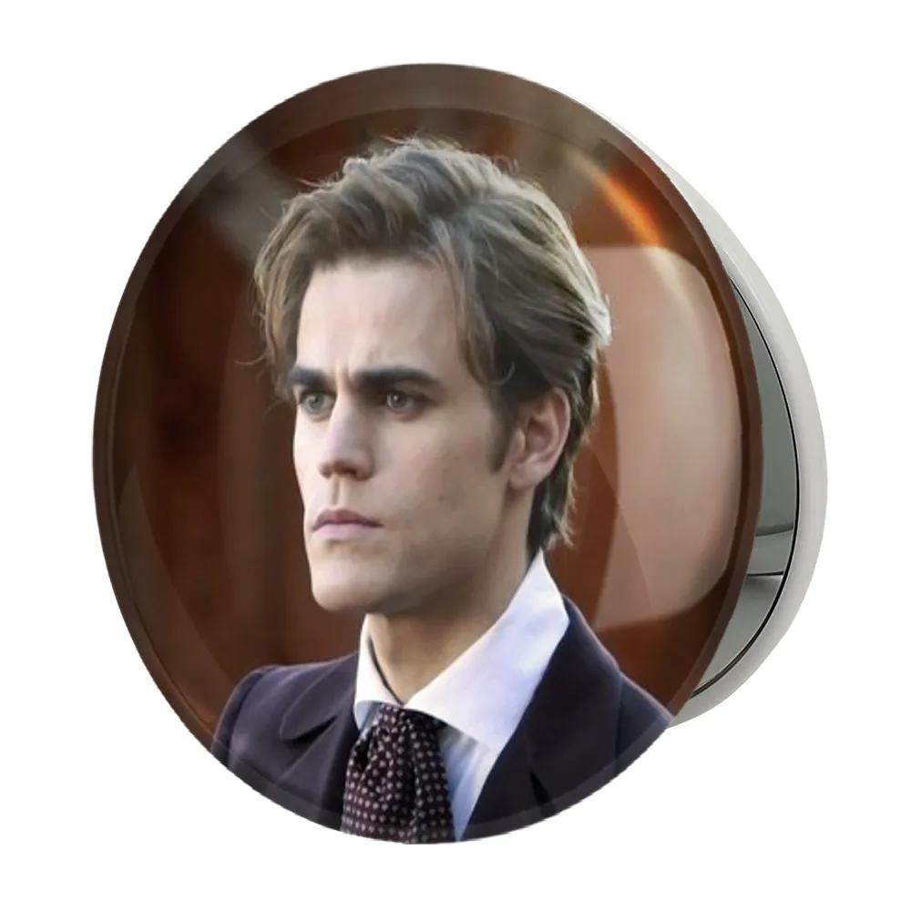 آینه جیبی خندالو طرح استفان سالواتوره خاطرات یک خون آشام The Vampire Diaries مدل تاشو کد 20273
