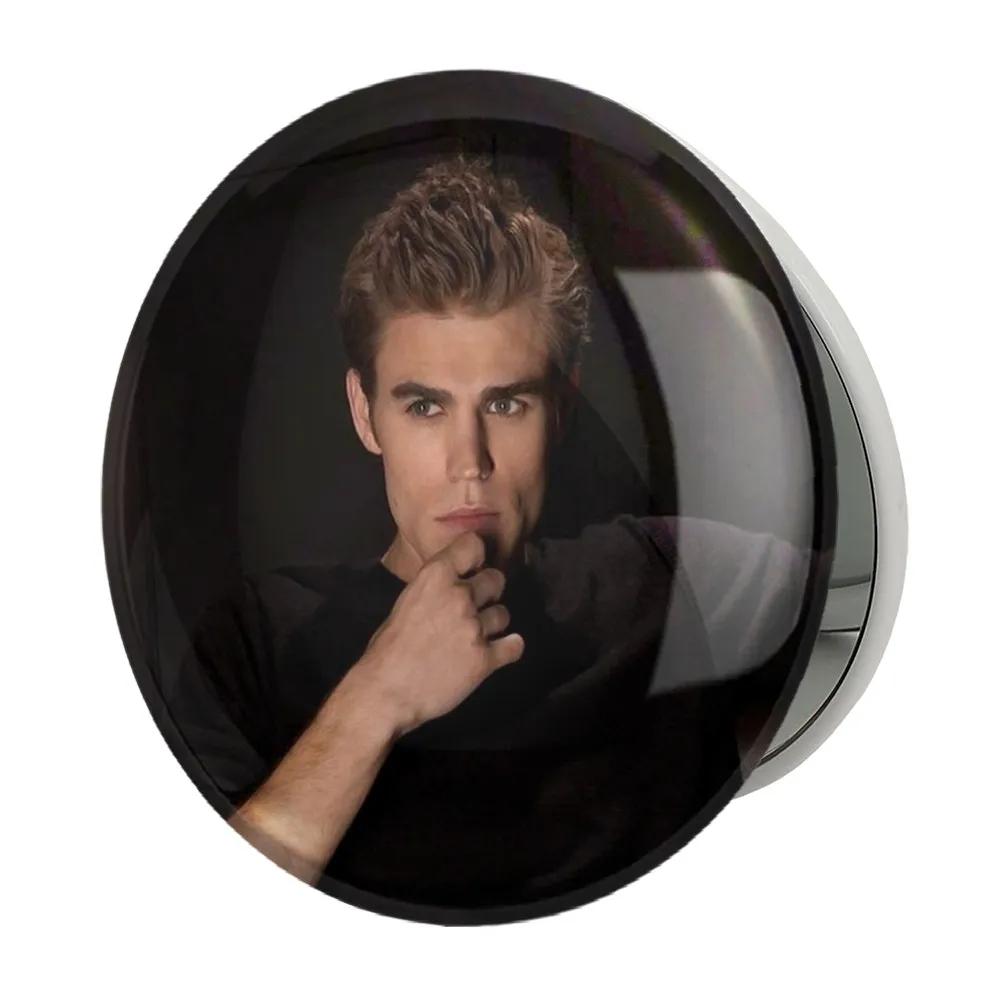 آینه جیبی خندالو طرح استفان سالواتوره خاطرات یک خون آشام The Vampire Diaries مدل تاشو کد 20276