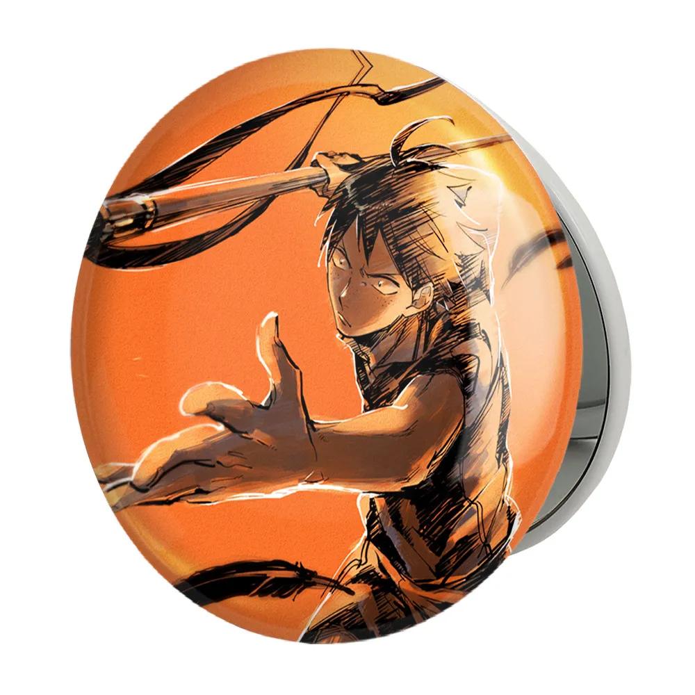 آینه جیبی خندالو طرح هیناتا شویو انیمه هایکیو Haikyu مدل تاشو کد 17782
