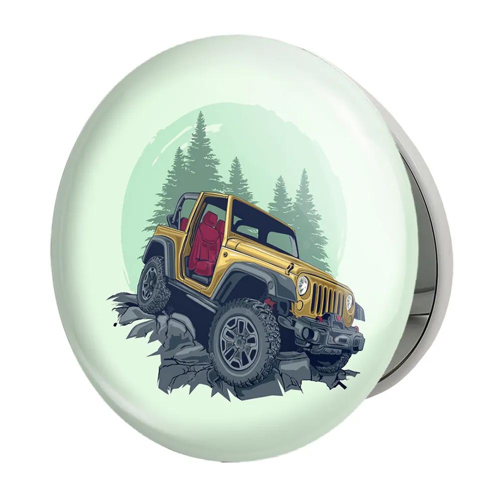 آینه جیبی خندالو طرح آفرود Off Road مدل تاشو کد 26310