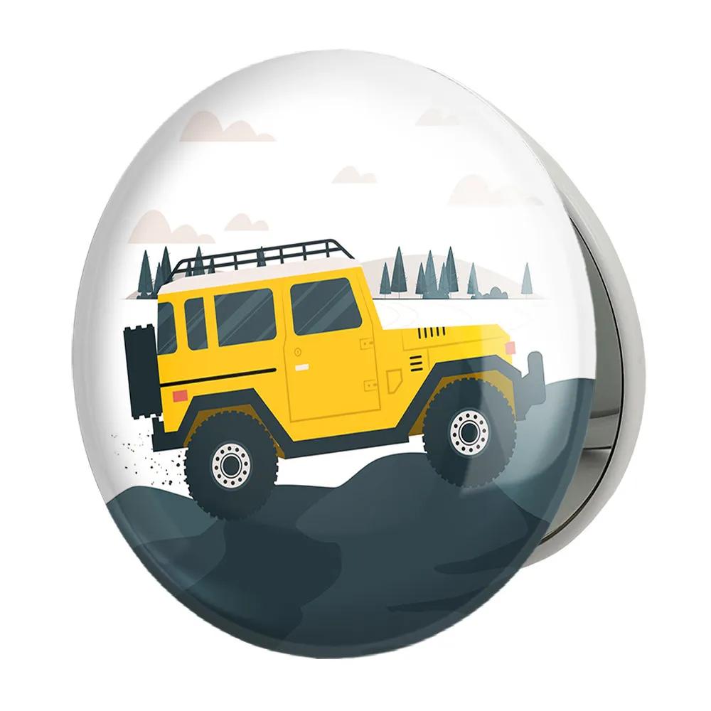 آینه جیبی خندالو طرح آفرود Off Road مدل تاشو کد 26315