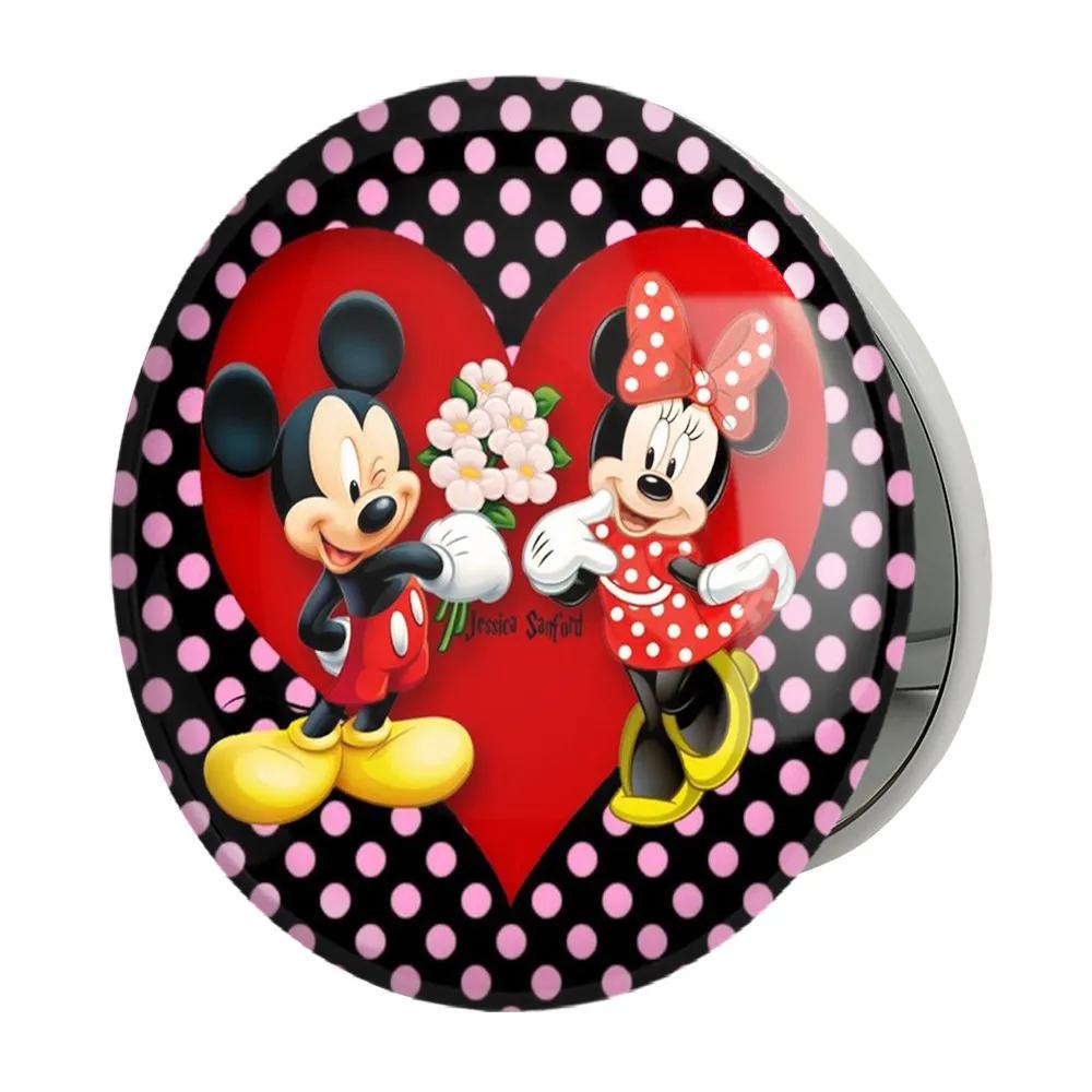 آینه جیبی خندالو طرح میکی موس Mickey Mouse مدل تاشو کد 2426