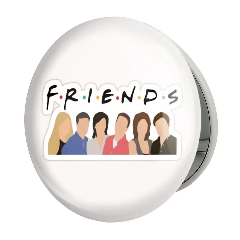 آینه جیبی خندالو طرح سریال فرندز  Friends مدل تاشو کد 3140