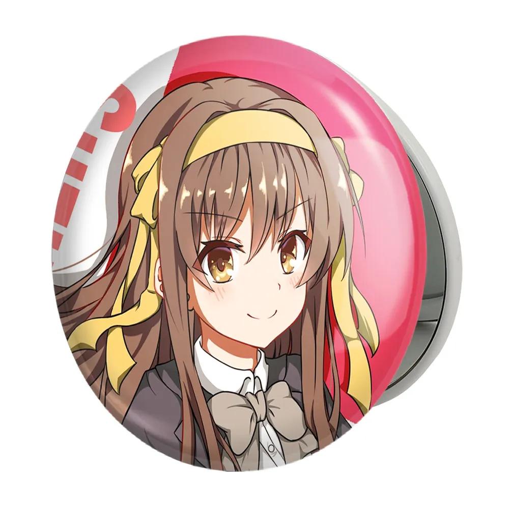 آینه جیبی خندالو طرح هاروهی انیمه ناپدید شدن هارومی سوزومیا The Disappearance of Haruhi Suzumiya مدل تاشو کد 23139