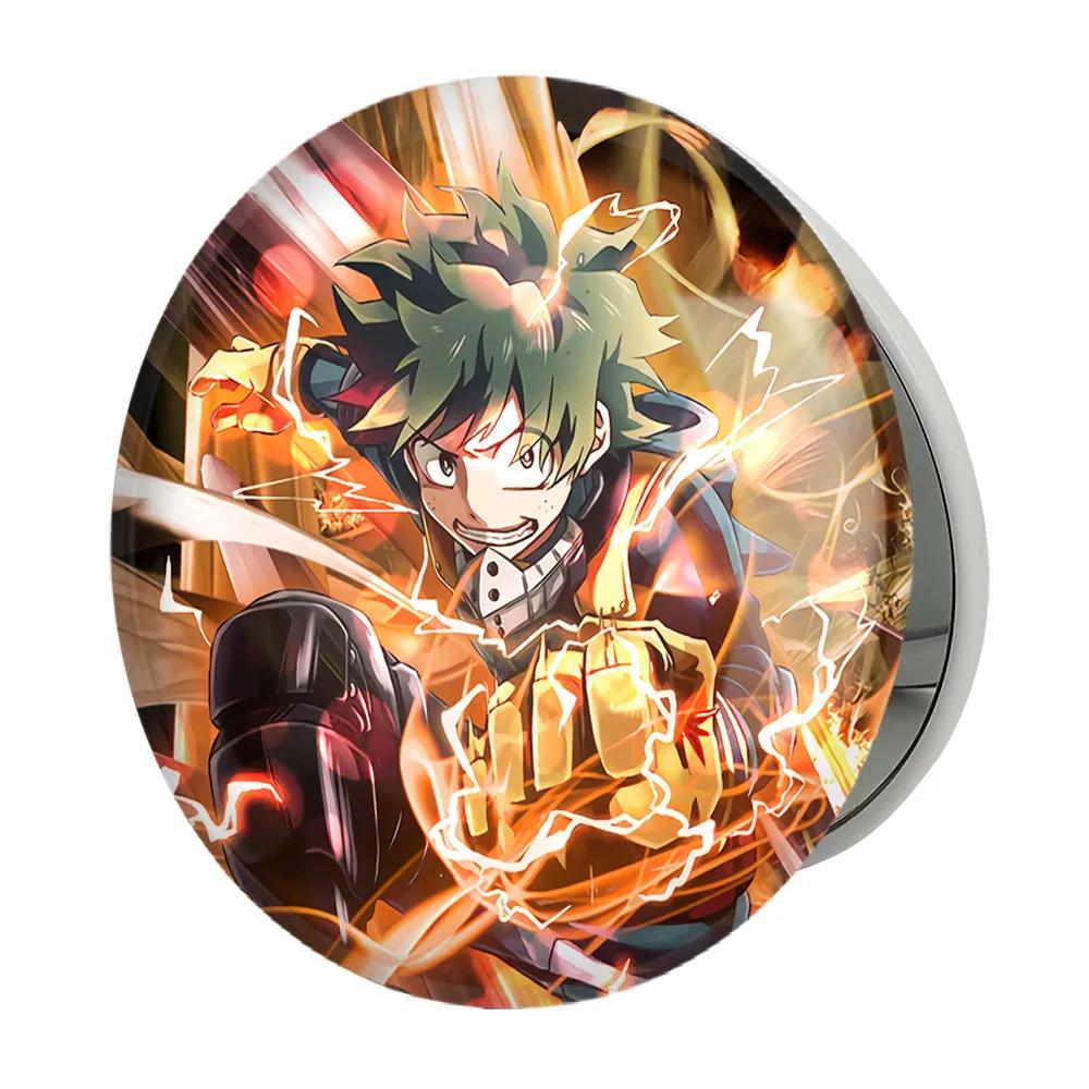 آینه جیبی خندالو طرح ایزوکو میدوریا انیمه آکادمی قهرمان من My Hero Academia مدل تاشو کد 23492