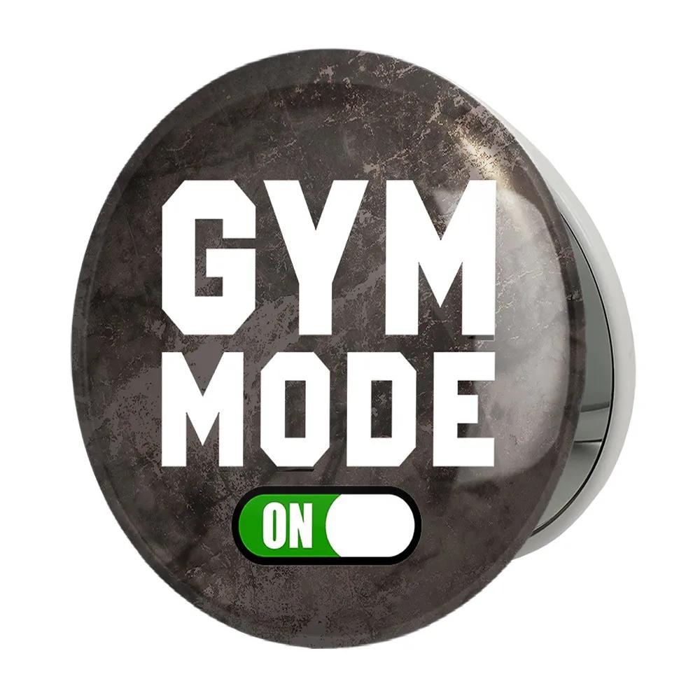 آینه جیبی خندالو طرح Gym Mode مدل تاشو کد 10048