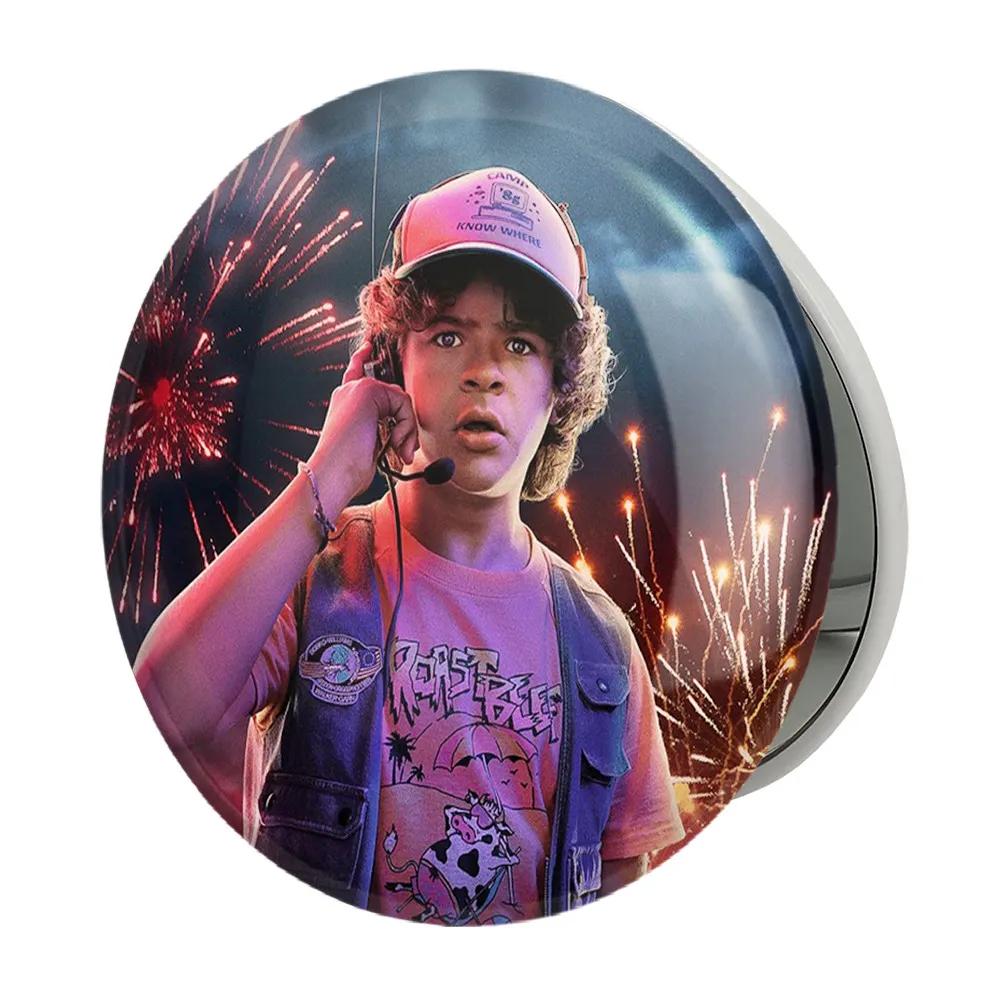 آینه جیبی خندالو طرح داستین هندرسون استرینجر تینگز Stranger Things مدل تاشو کد 10852