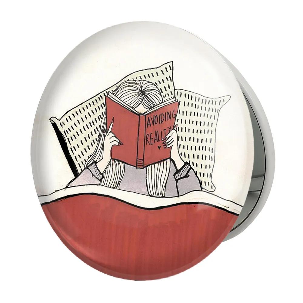 آینه جیبی خندالو طرح کتاب مدل تاشو کد 25869