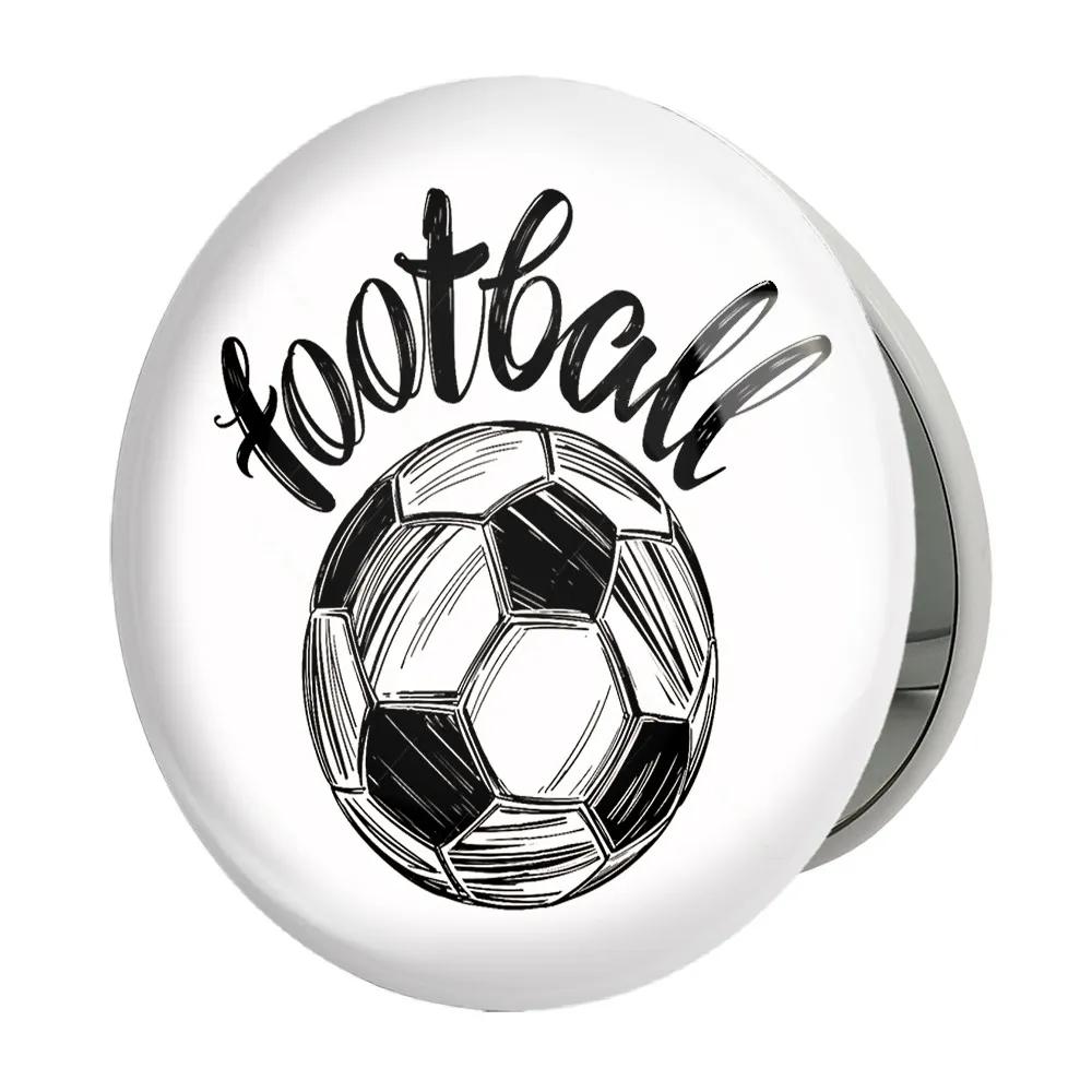 آینه جیبی خندالو طرح فوتبال Football مدل تاشو کد 25967