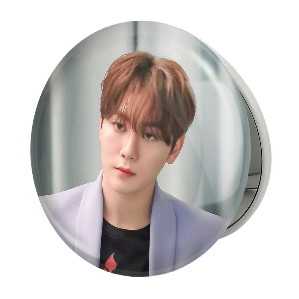 آینه جیبی خندالو طرح سونگ کوان گروه سونتین Seventeen مدل تاشو کد 21622