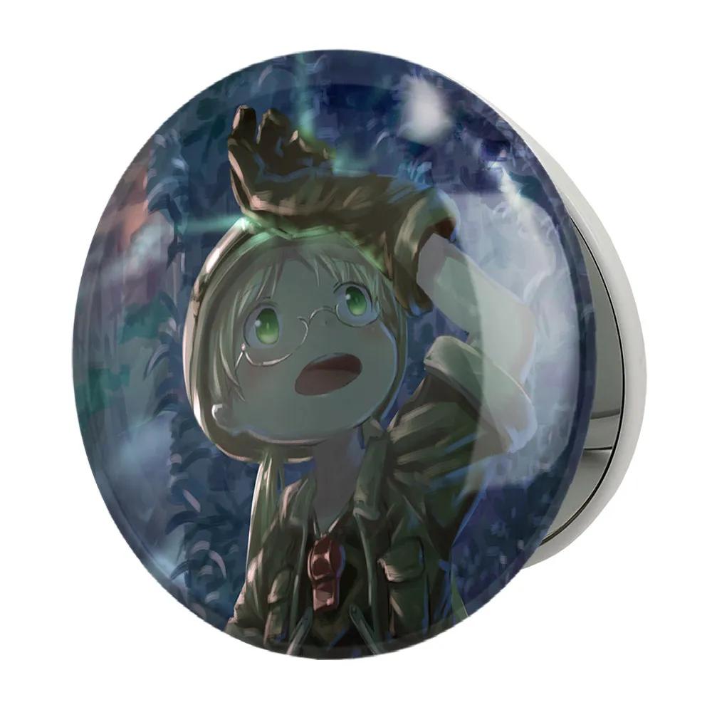 آینه جیبی خندالو طرح ریکو انیمه ساخته شده در پرتگاه Made in Abyss مدل تاشو کد 22089