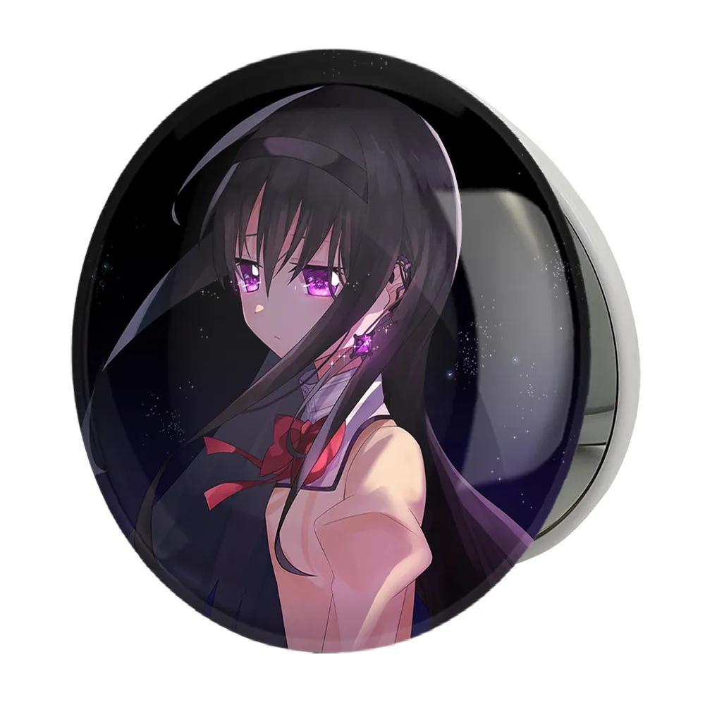 آینه جیبی خندالو طرح همورا اکامی انیمه مادوکا مجیکا Madoka Magica مدل تاشو کد 18416
