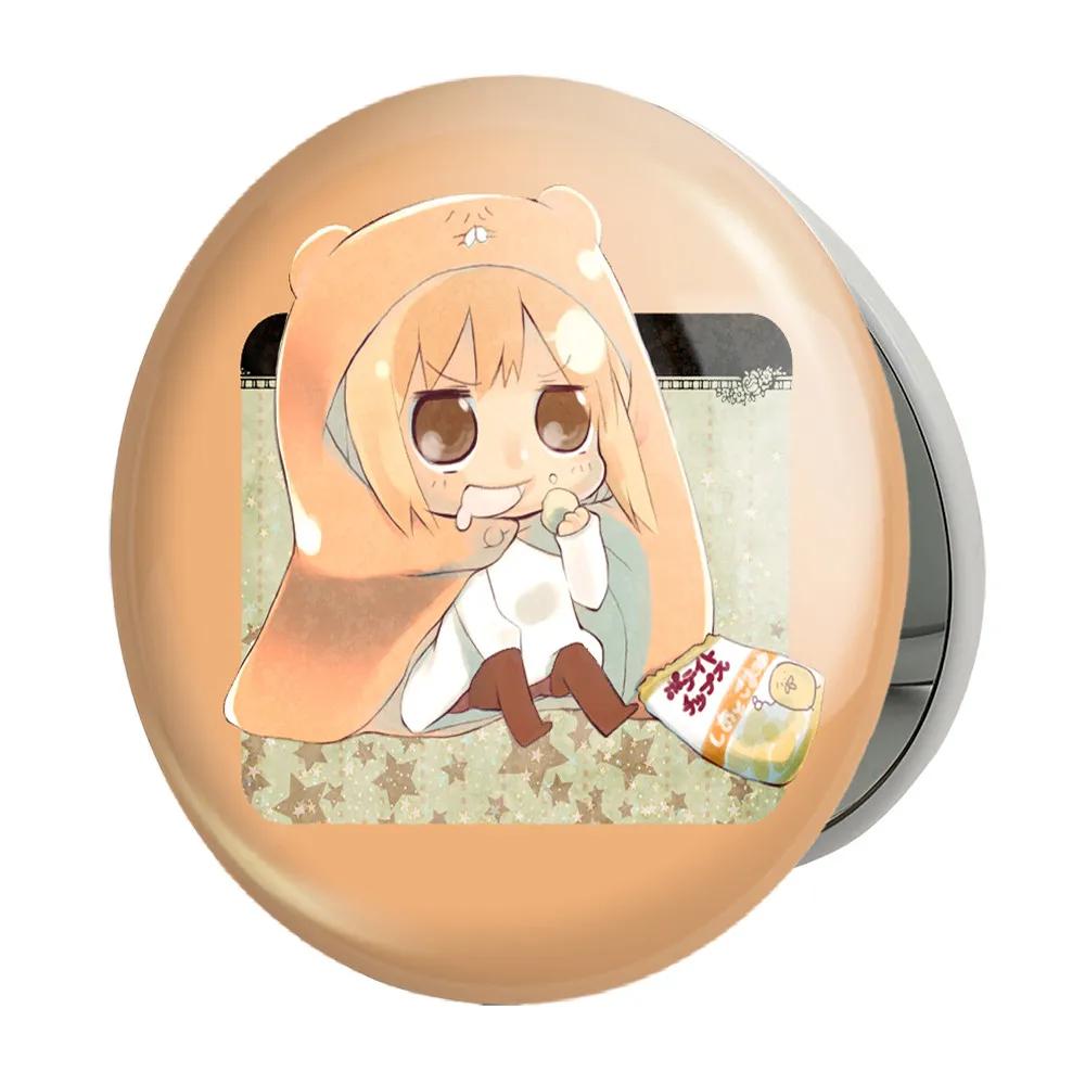 آینه جیبی خندالو طرح اومارو انیمه اوماروچان Umaru Chan مدل تاشو کد 18485