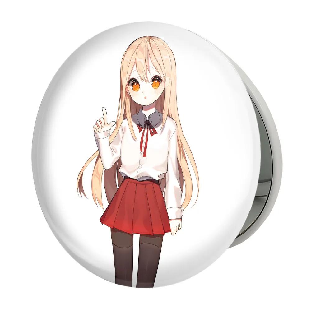 آینه جیبی خندالو طرح دوما اومارو انیمه اوماروچان Umaru Chan مدل تاشو کد 18488