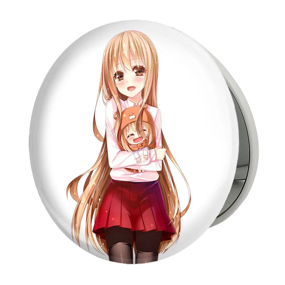 آینه جیبی خندالو طرح دوما اومارو انیمه اوماروچان Umaru Chan مدل تاشو کد 18498