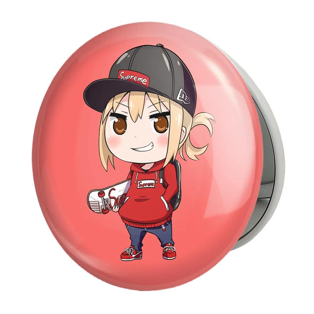 آینه جیبی خندالو طرح دوما اومارو انیمه اوماروچان Umaru Chan مدل تاشو کد 18504