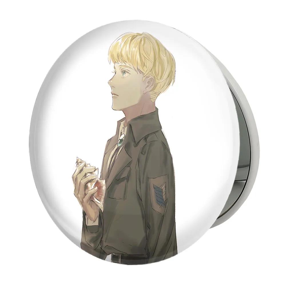 آینه جیبی خندالو طرح ارمین انیمه اتک آن تایتان Attack on Titan مدل تاشو کد 18592