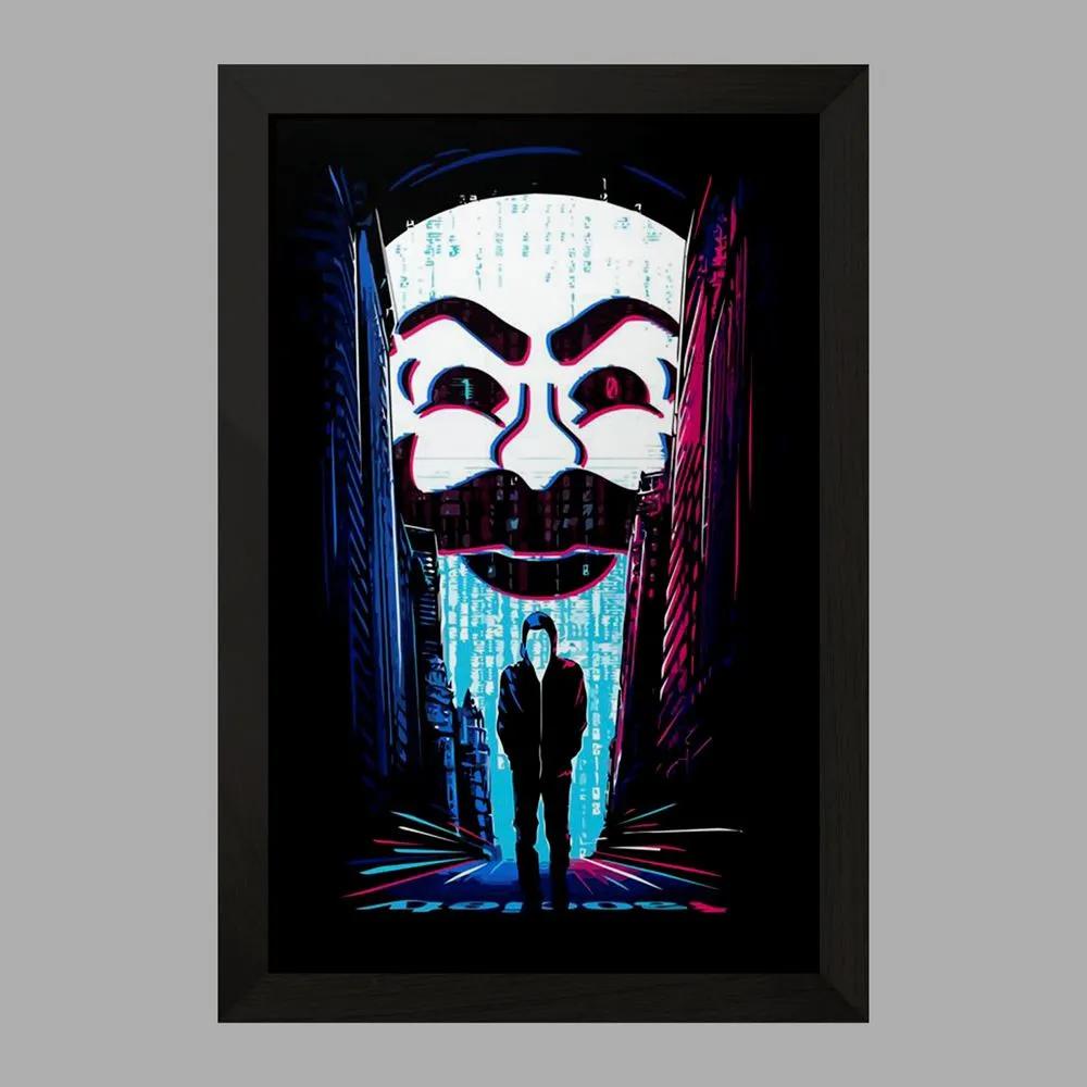 تابلو خندالو مدل سریال آقای ربات Mr.Robot  کد 10235