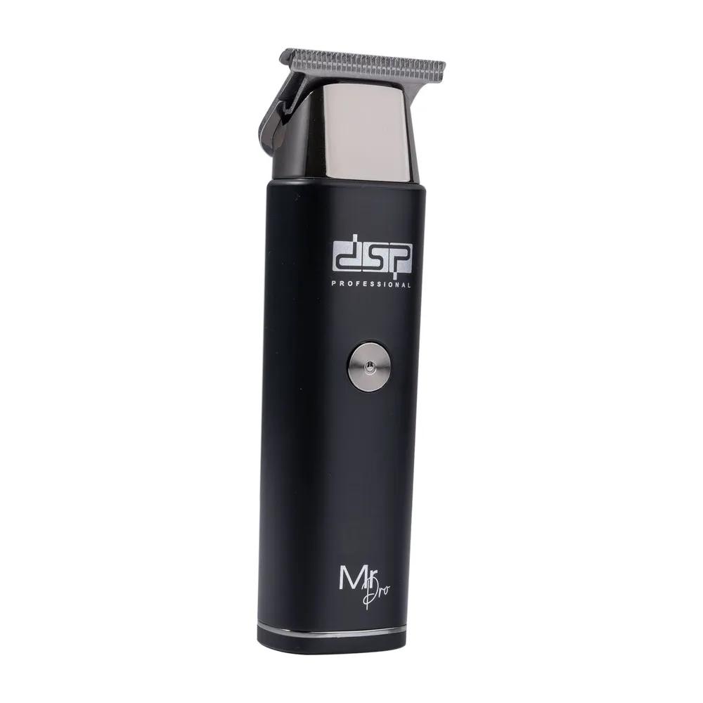 ماشین اصلاح موی سر و صورت دی اس پی مدل 91095 با تیغه استیل ضدزنگ، موتور 6700 دور در دقیقه، باتری لیتیومی 600mAh، شارژ و استفاده 120 دقیقه‌ای، صفحه نمایش شارژ و عملکرد توربو همراه با 3 شانه 1.5، 3 و 4.5 میلی‌متری — تصویر ۲