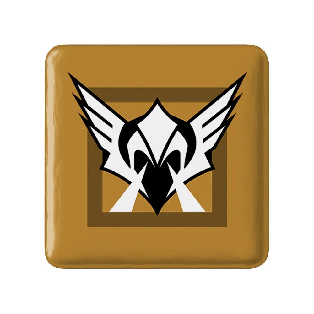 مگنت خندالو طرح valkyrie  بازی رینبو سیکس سیج  مدل مربعی کد 30379