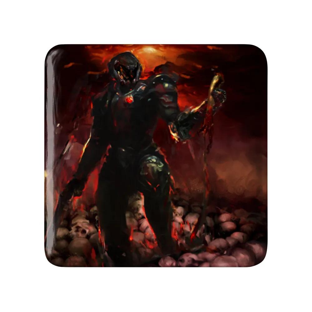 مگنت خندالو طرح بازی رستاخیز (Doom) مدل مربعی کد 31376