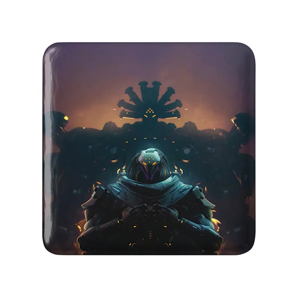 مگنت خندالو طرح بازی اورواچ (Overwatch) مدل مربعی کد 31639