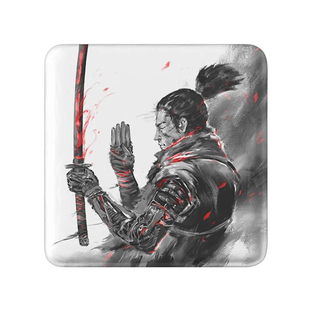 مگنت خندالو طرح بازی سکیرو (sekiro) مدل مربعی کد 31705