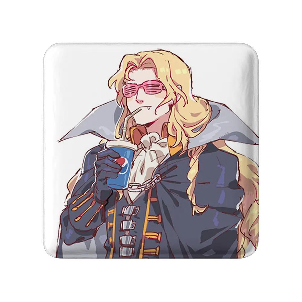 مگنت خندالو طرح بازی کسلوانیا (Castlevania) مدل مربعی کد 35431