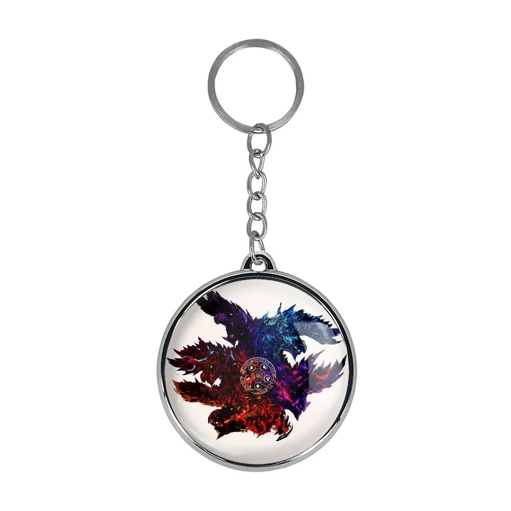جاکلیدی خندالو طرح بازی شکارچی هیولا (Monster Hunter) مدل دوطرفه کد 3323733238