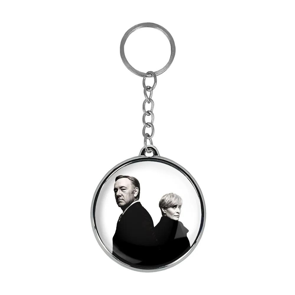 جاکلیدی خندالو طرح سریال House Of Cards مدل دوطرفه کد 2815228153