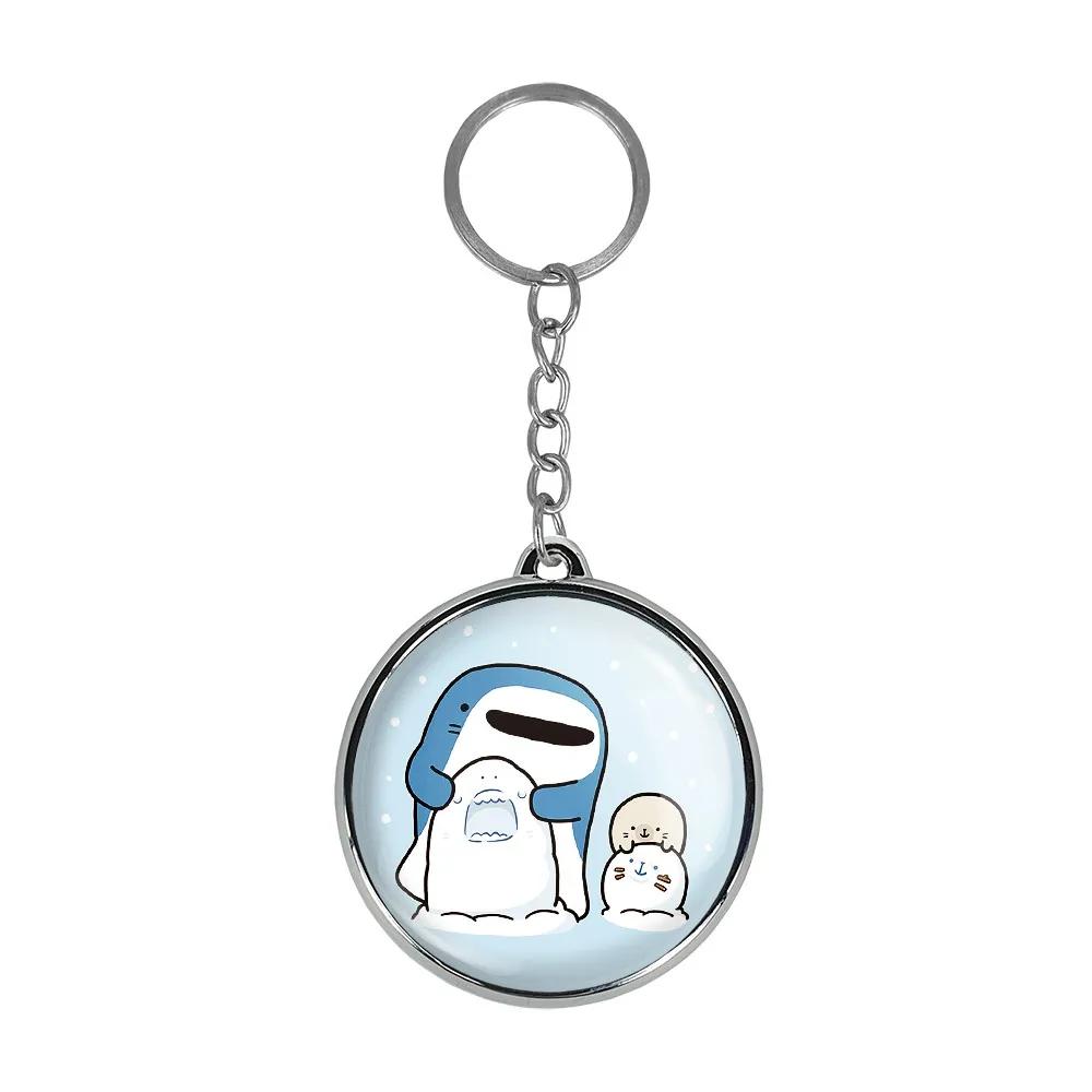 جاکلیدی خندالو طرح کوسه خنگ مدل دوطرفه کد 2938829389