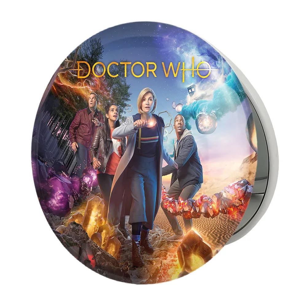 آینه جیبی خندالو طرح سریال داکتر هو Doctor Who مدل تاشو کد 29751