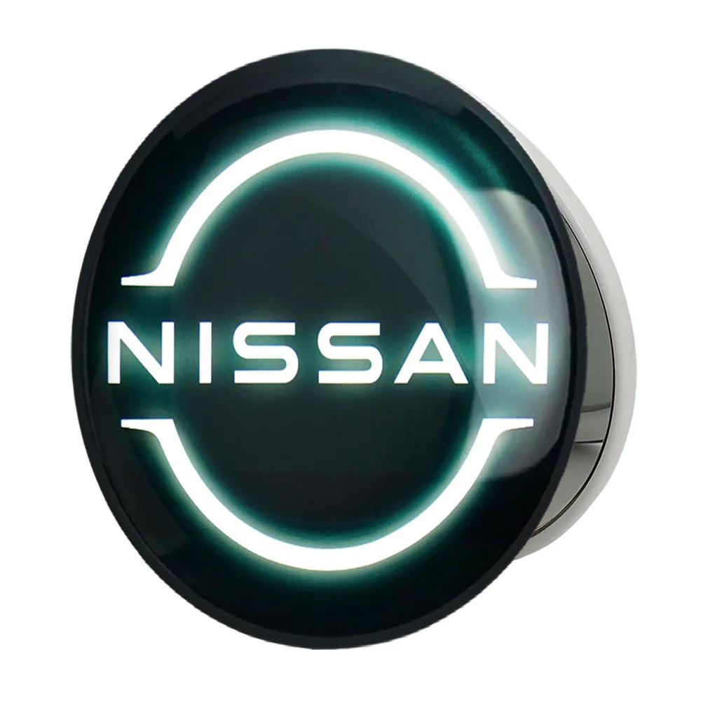 آینه جیبی خندالو طرح نیسان Nissan مدل تاشو کد 30731