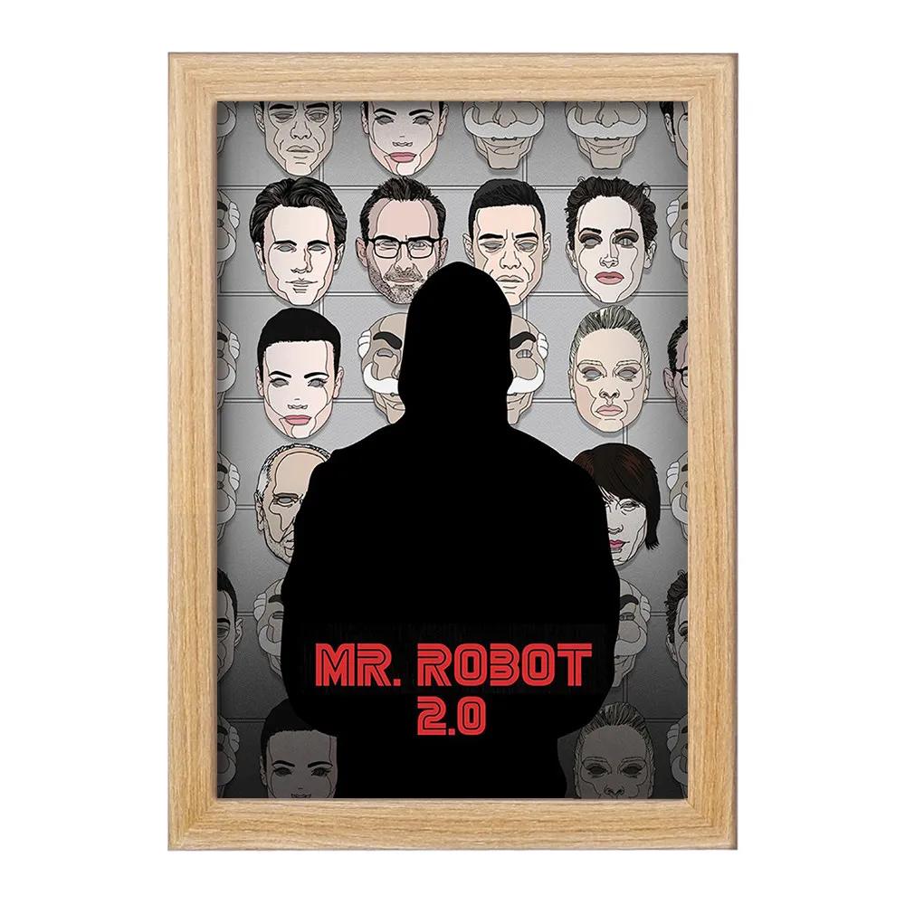 تابلو خندالو مدل سریال آقای ربات Mr.Robot  کد 10230