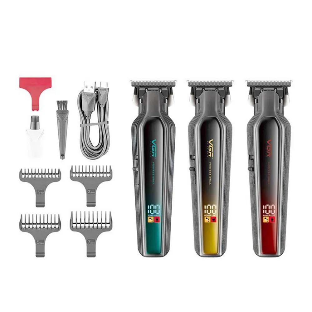 ماشین اصلاح موی سر و صورت شارژی وی جی ار مدل V-930 — تصویر ۴