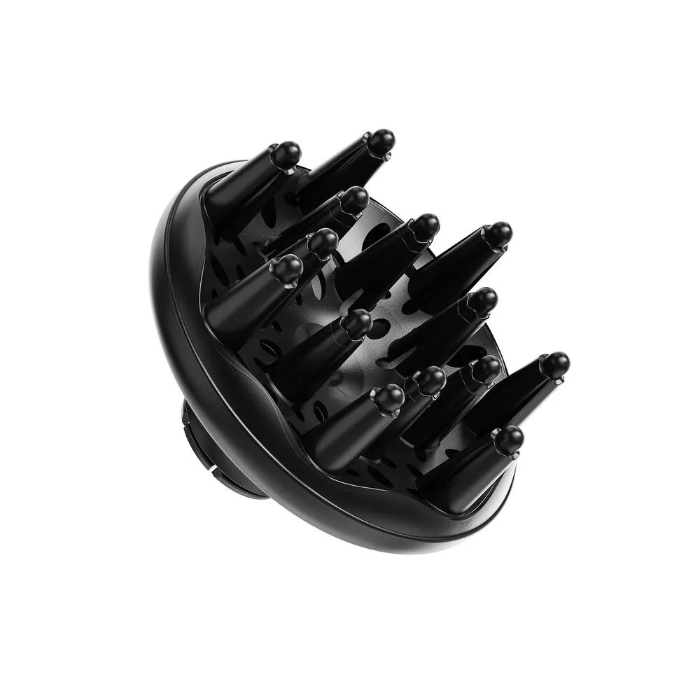 سشوار حرفه‌ای هیسکا مدل H5259 با موتور AC، توان 2200 وات، تنظیمات دما و سرعت چندگانه، فناوری یونی، قابلیت باد سرد، فیلتر قابل شست‌وشو، شامل سری‌های حرفه‌ای و دیفیوزر — تصویر ۴