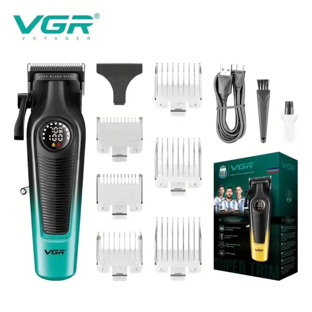 ماشین اصلاح موی سر و صورت شارژی وی جی ار مدل V-196 — تصویر ۳
