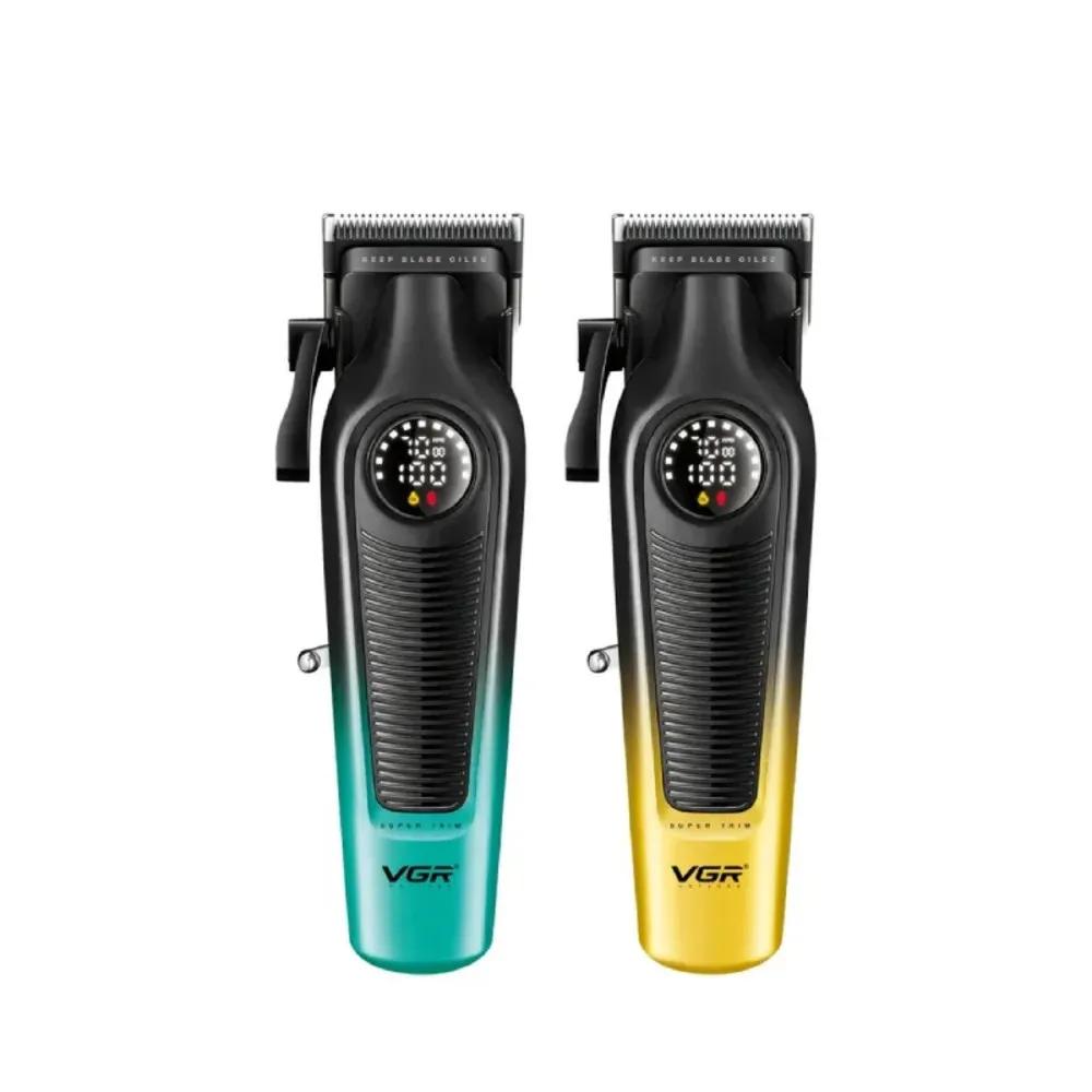 ماشین اصلاح موی سر و صورت شارژی وی جی ار مدل V-196 — تصویر ۴