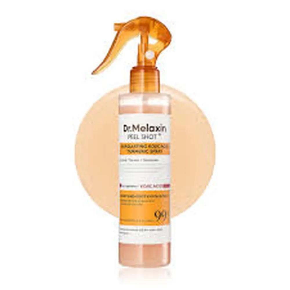 اسپری لایه بردار صورت دکتر ملاکسین مدل Exfoliating Kojic Acid مناسب برای پوست مختلط و چرب وزن 200 گرم — تصویر ۲