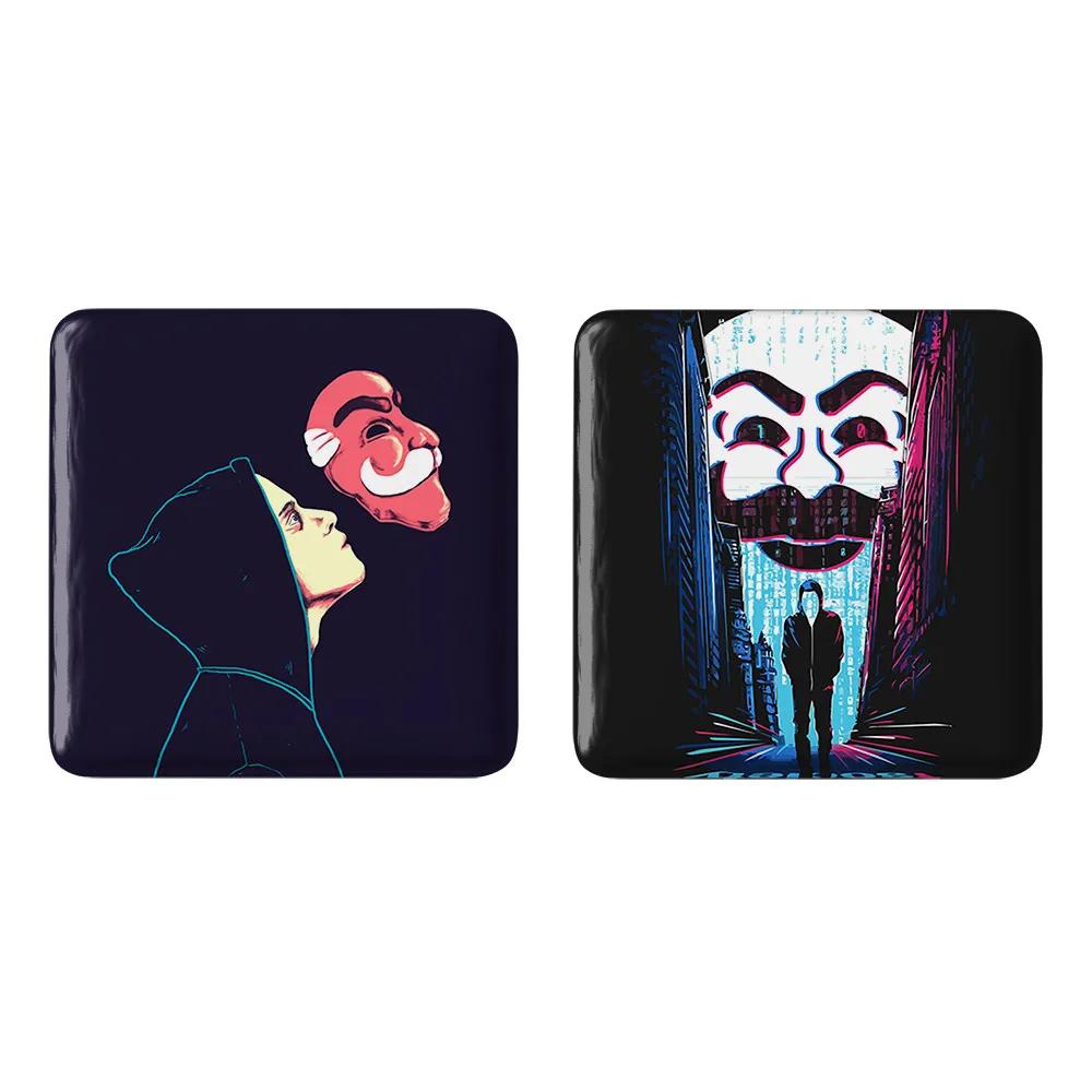 مگنت خندالو طرح الیوت الدرسون سریال آقای ربات Mr.Robot کد 1023310235 مجموعه 2 عددی